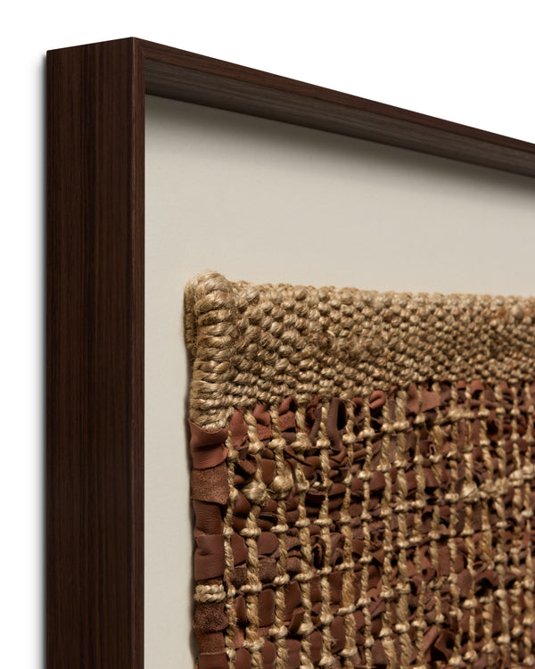 Amber Lewis x Loloi Joshua Natural / Brown 4'-8" x 2'-7"  Wall Art