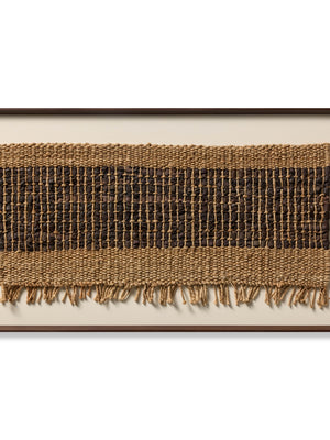 Amber Lewis x Loloi Sycamore  Natural / Brown 4'-8" x 2'-7"  Wall Art