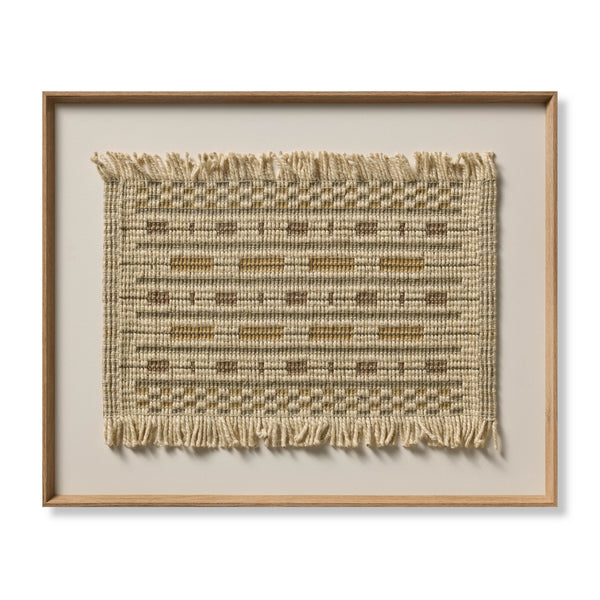 Amber Lewis x Loloi Paso Robles Beige / Brown 2'-10" x 3'-6" Wall Art