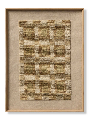 Amber Lewis x Loloi  Aptos Ivory / Beige 2'-8" x 3'-6" Wall Art