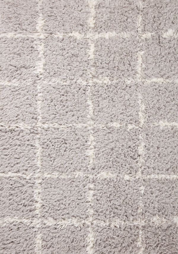 Angela Rose x Loloi Amira Silver / Ivory 9'-2" x 12'-6" Area Rug