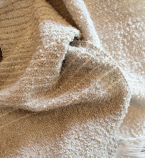 Arabella Stripe Boucle Throw