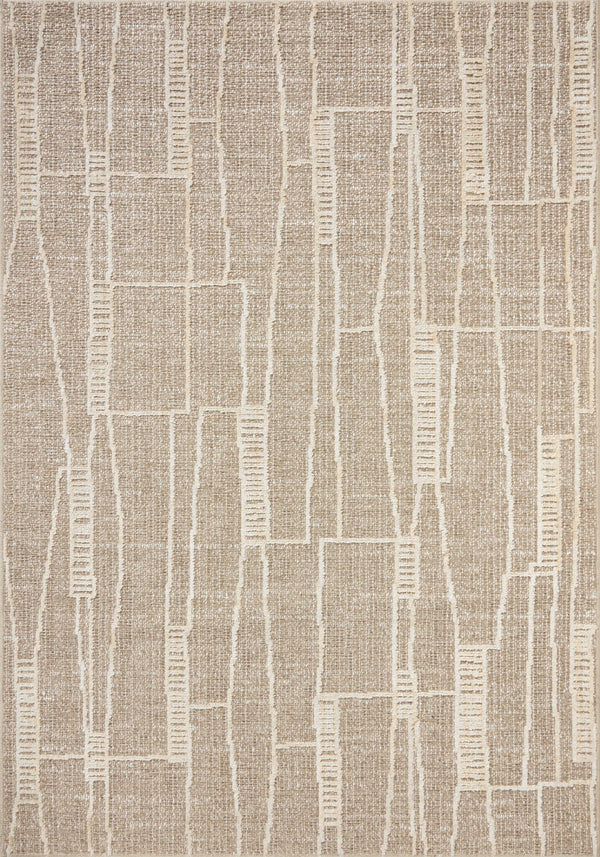 Amber Lewis x Loloi Bexley Mushroom / Natural 9' x 13' Area Rug