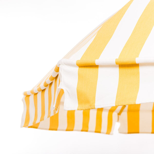 The Patio Umbrella / Crew Mimosa Yellow Stripe