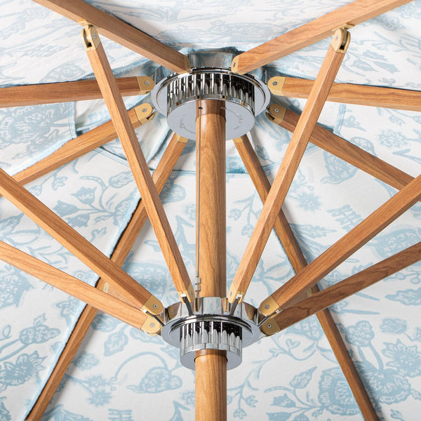 The Resort Market Umbrella / Hanalei Bay Blue Jacquard