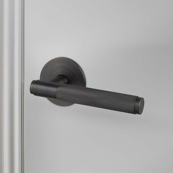 Door Handle Set / Smoked Bronze
