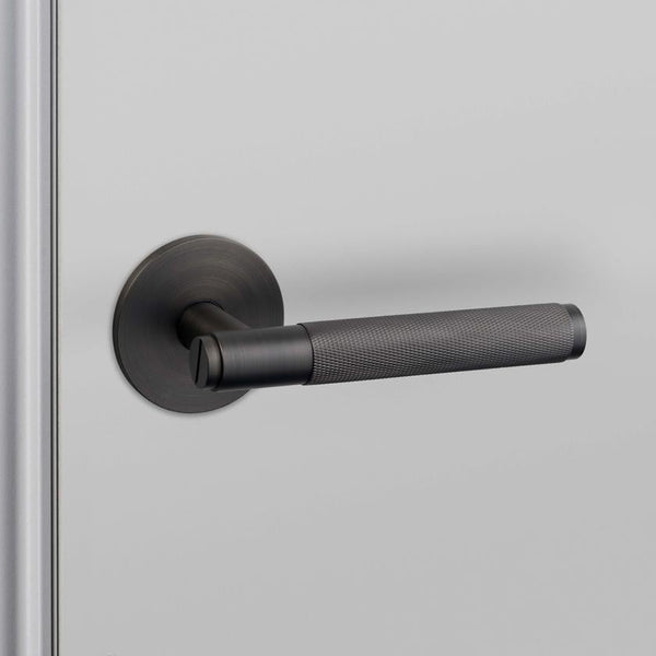 Door Handle Set / Smoked Bronze