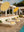 The Beach Towel / Crew Mimosa Yellow Stripe