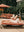The Beach Towel / Terry Terracotta Stripe