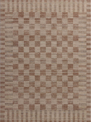 Amber Lewis x Loloi Cali Brick / Natural 9'-6" x 13' Area Rug