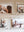 Double Panel Quattro Set of 4 Floating Frames