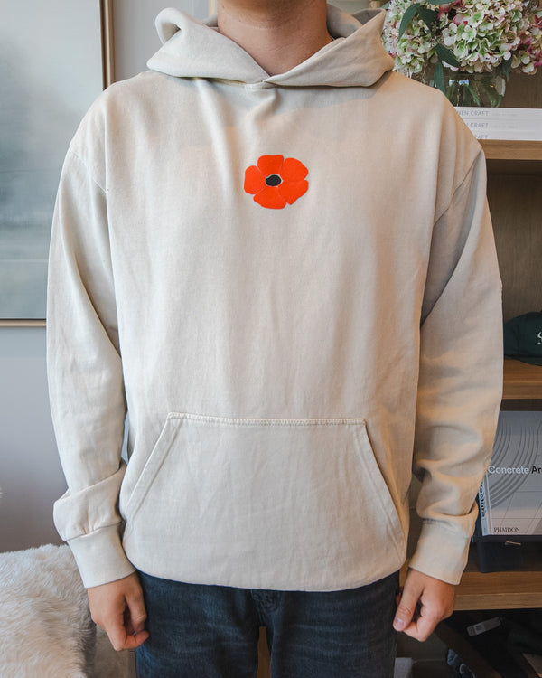 Poppy With Me Back Print Hoodie