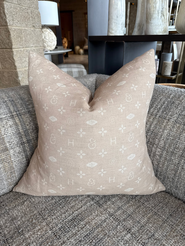 Hue & Hem Pillow with Insert