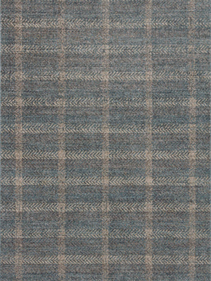 Angela Rose x Loloi Ember Blue / Beige 9'-6" x 13'-1" Area Rug