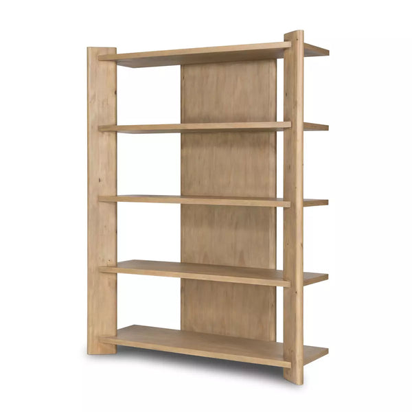 Smoked Pine Bookcase