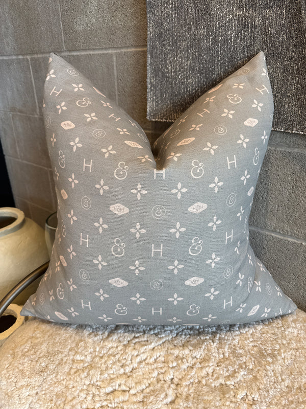 Hue & Hem Pillow with Insert
