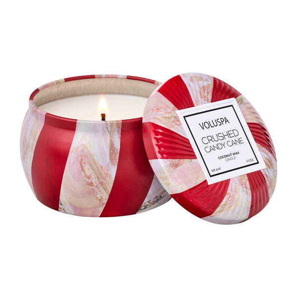 Crushed Candy Cane Candle