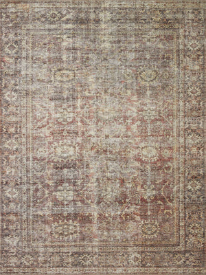 Amber Lewis x Loloi Georgie Bordeaux / Antique 8'-4" x 11'-6" Area Rug