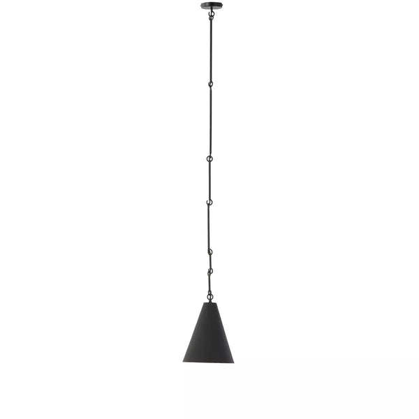 Matte Black Small Pendant