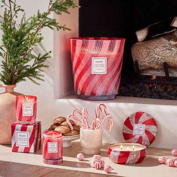 Crushed Candy Cane Candle