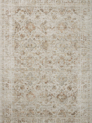 Amber Lewis x Loloi Honora Beige / Spice 9'-6" x 13' Area Rug