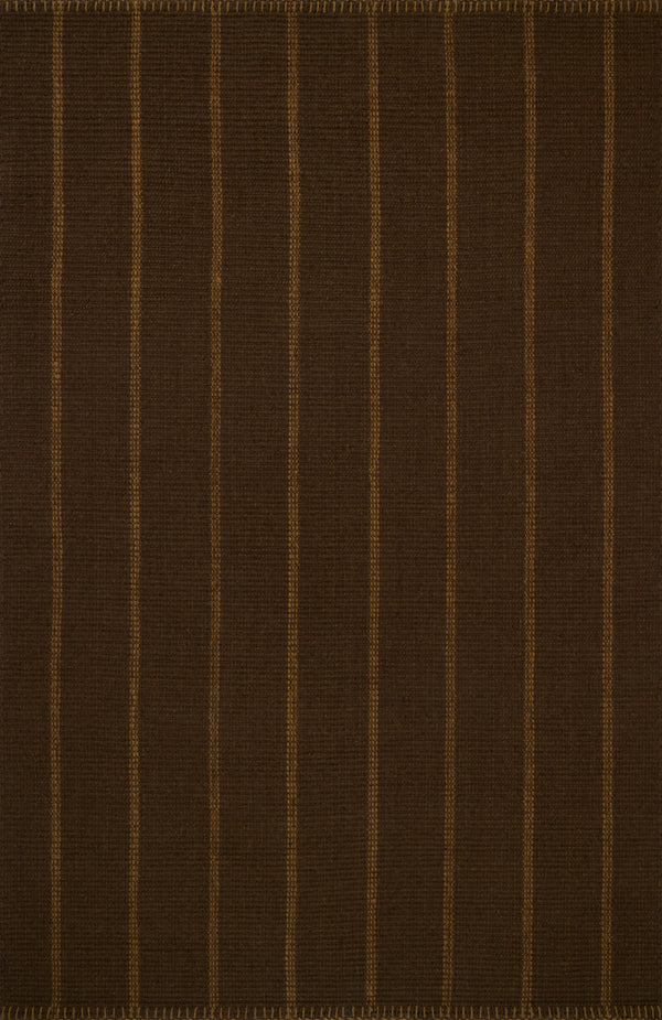 Amber Lewis x Loloi Harlan Espresso / Toffee 9'-6" x 13'-6" Area Rug