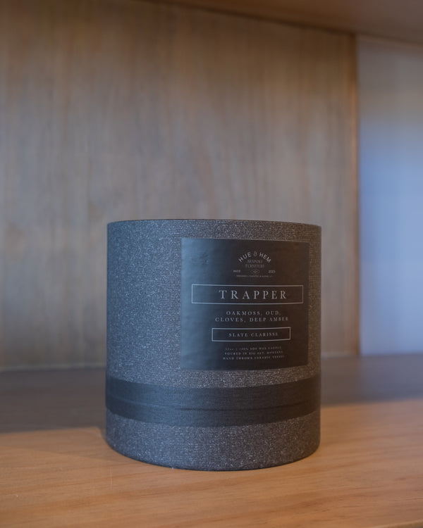 Hue & Hem Candle - Trapper
