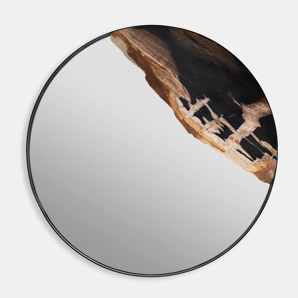 Petrified Wood Mirror