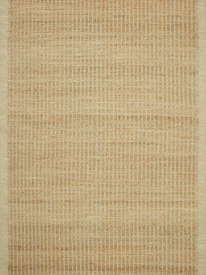 Amber Lewis x Loloi Lilah Natural / Antique Ivory 9'-3" x 13' Area Rug