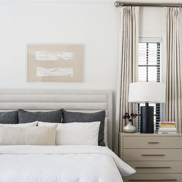 Modern Acrylic Shadowbox with Linen Canvas - UV Grade