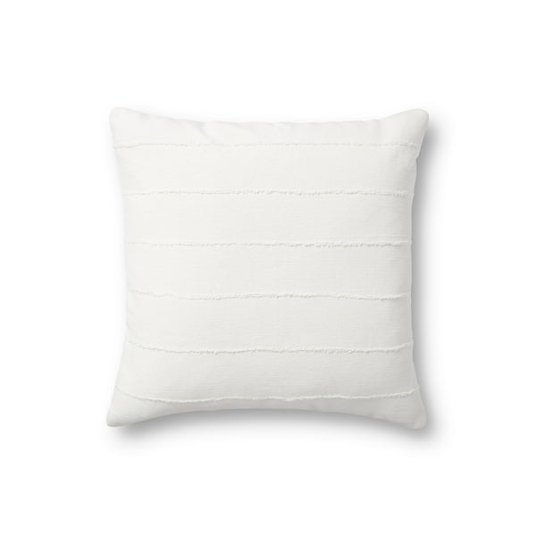 Jean Stoffer x Loloi Ivory Pillow