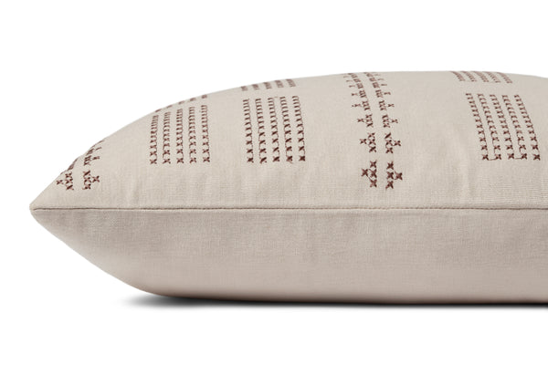 Jean Stoffer x Loloi Natural Pillow