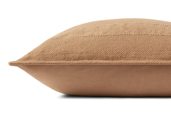 Angela Rose x Loloi Nadine PAR0020 Terracotta 22'' x 22'' Cover w/Poly Pillow