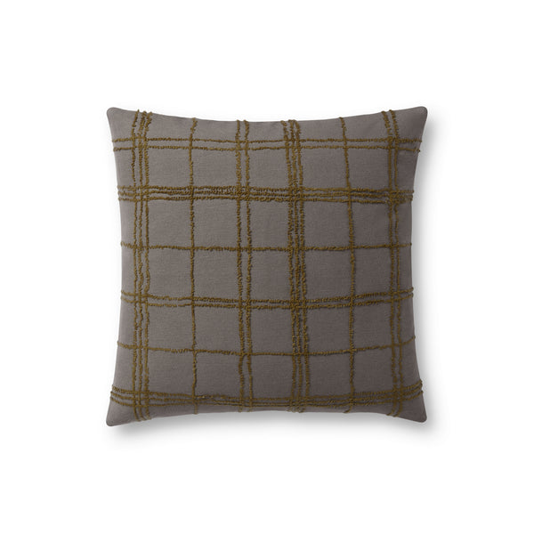 Jean Stoffer x Loloi Charcoal Pillow