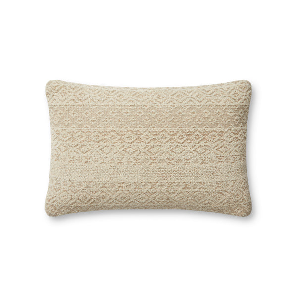 Angela Rose x Loloi Henderson Sand / Ivory 13'' x 21'' Cover w/Poly Pillow