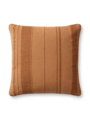 Angela Rose x Loloi Mia Rust 18'' x 18'' Cover w/Poly Pillow
