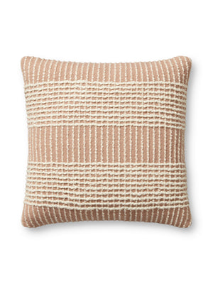 Angela Rose x Loloi Sophia PAR0017 Blush 18'' x 18'' Cover w/Poly Pillow
