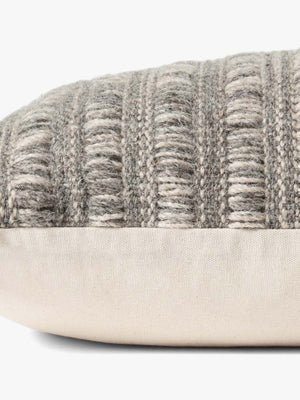 Amber Lewis × Loloi KIT Grey/ Natural - Elevate your space with this beautifully textured 