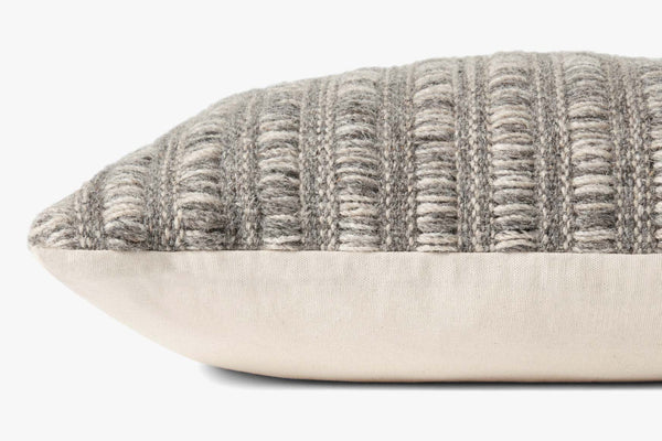 Amber Lewis × Loloi KIT Grey/ Natural - Elevate your space with this beautifully textured 
