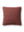 Amber Lewis x Loloi Sable PAL0033 Wine 18'' x 18'' Cover w/Poly Pillow