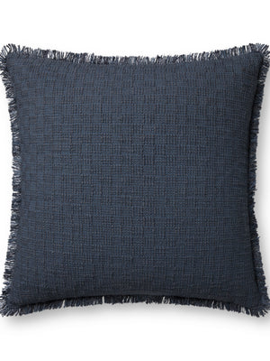 Amber Lewis x Loloi Meadowlark PAL0036 Midnight 22'' x 22'' Cover w/Poly Pillow