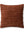 Angela Rose x Loloi Arabella Rust 22'' x 22'' Cover w/Poly Pillow