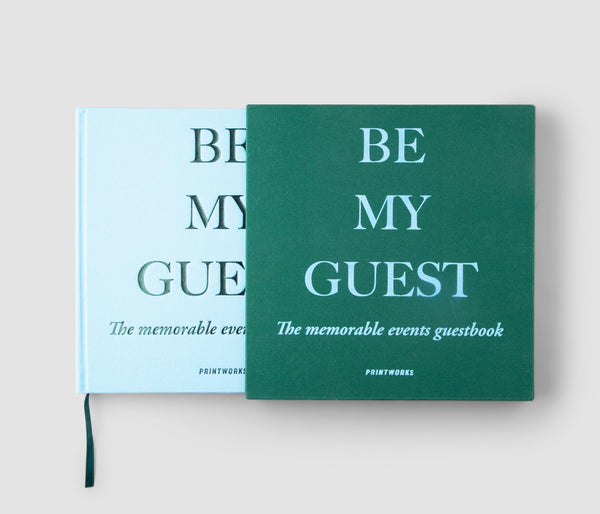 Guest Book - Green / Blue