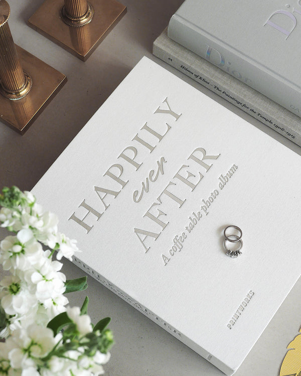 Happily Ever After Photo Album- Ivory