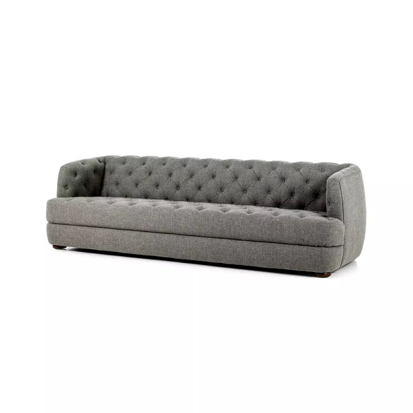 Slate Tufted Sofa