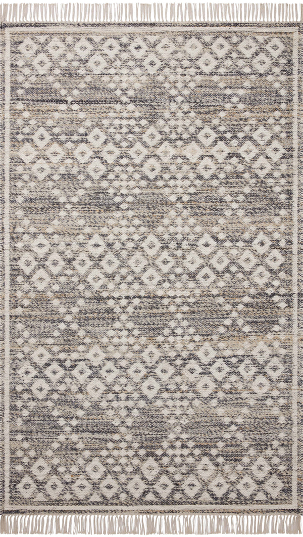 Angela Rose x Loloi Rivers Denim / Ivory 9'-3" x 13' Area Rug