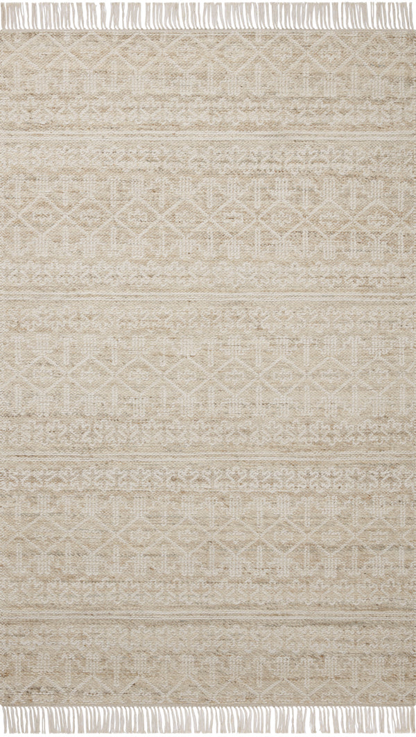 Angela Rose x Loloi Rivers Sand / Ivory 9'-3" x 13' Area Rug