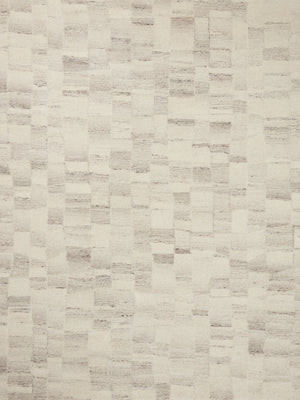Amber Lewis x Loloi Rocky Ivory / Silver 9'-3" x 13' Area Rug