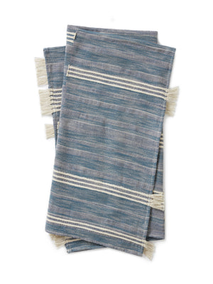 Amber Lewis x Loloi TAL0001 Blue 4'-2" x 5' Throw