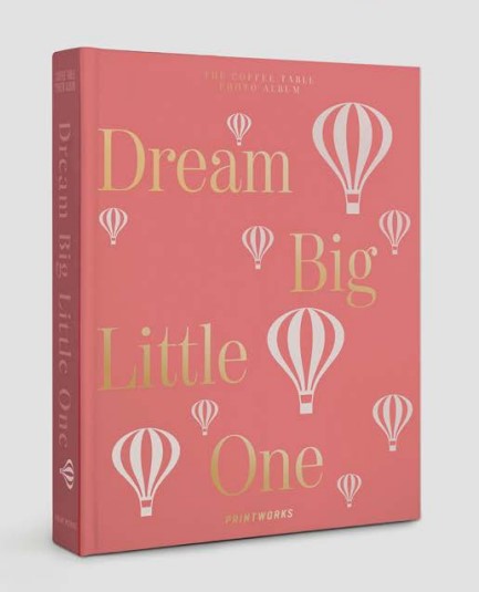 Dream Big Little One Baby Album / Pink